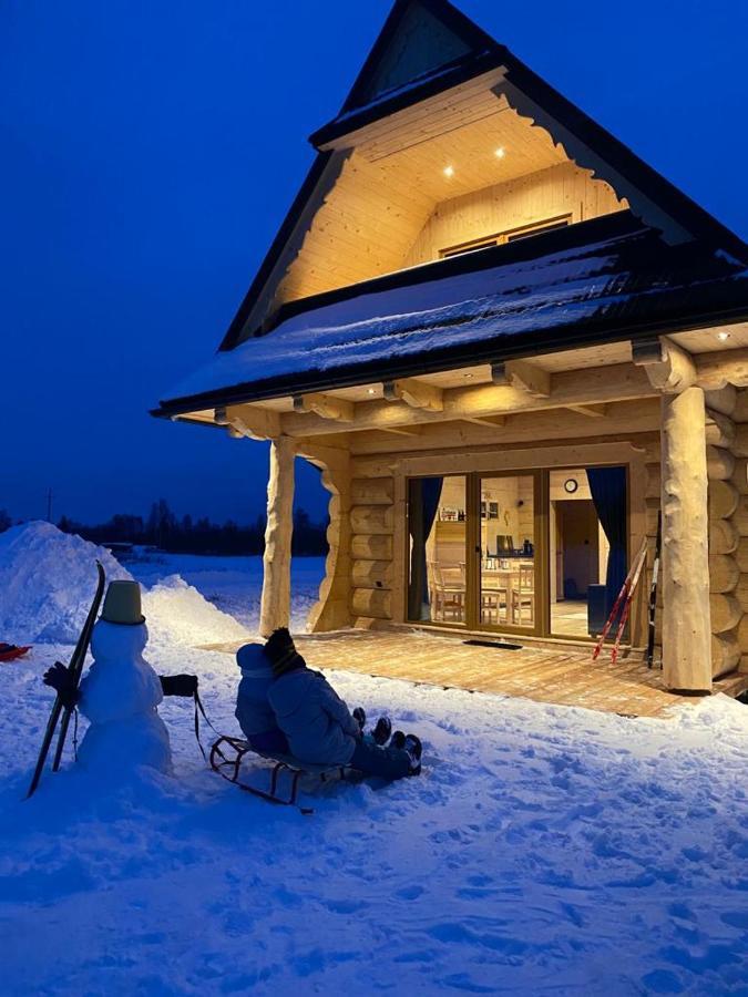 Goralskie Domki U Topora Czarny Dunajec Buitenkant foto