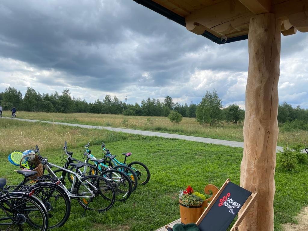Goralskie Domki U Topora Czarny Dunajec Buitenkant foto